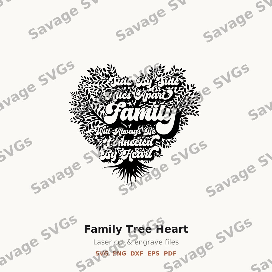Family Tree Heart