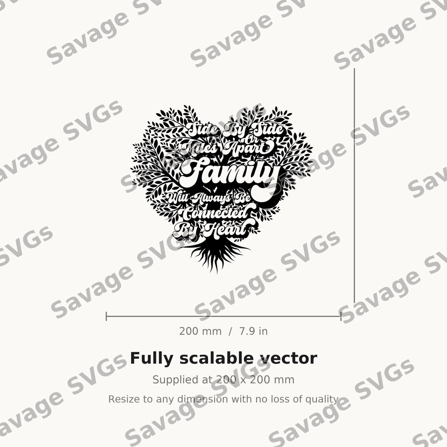 Family Tree Heart