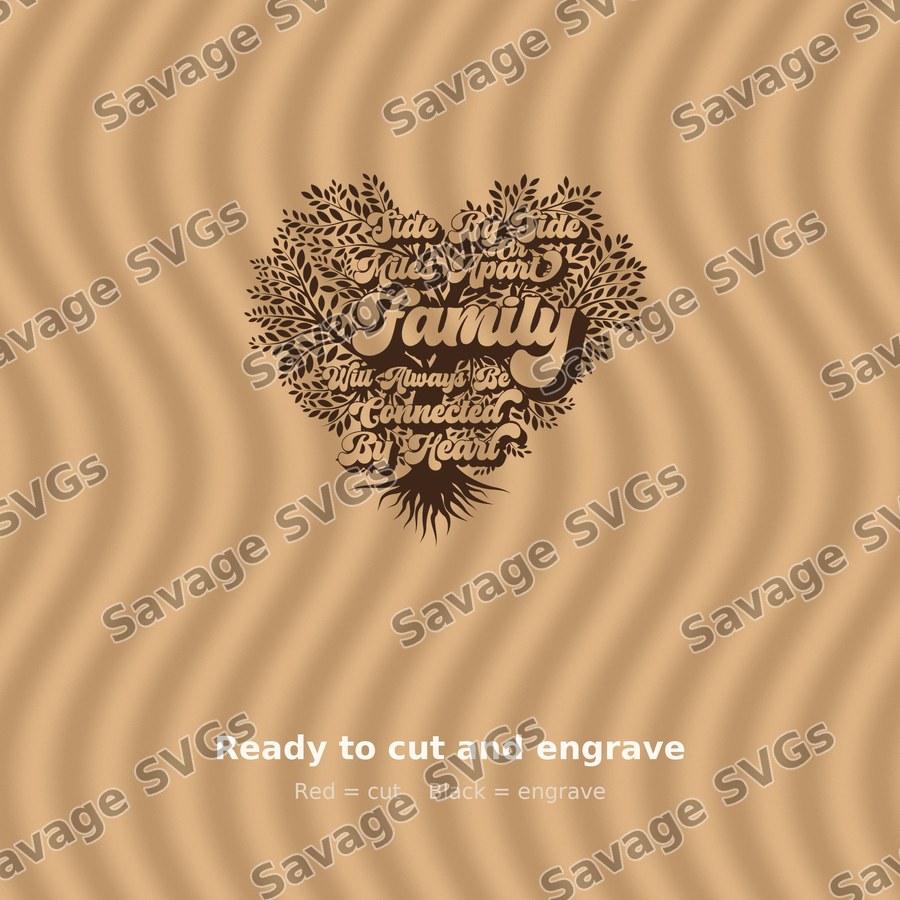 Family Tree Heart