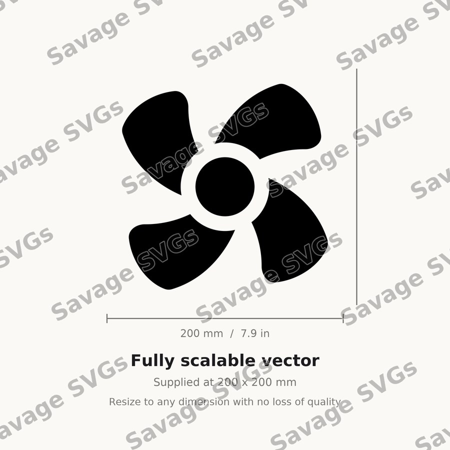 Fan Blades Icon