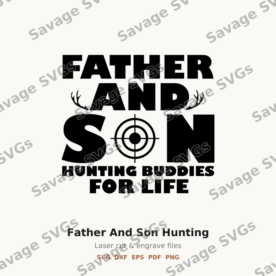 Father And Son Hunting