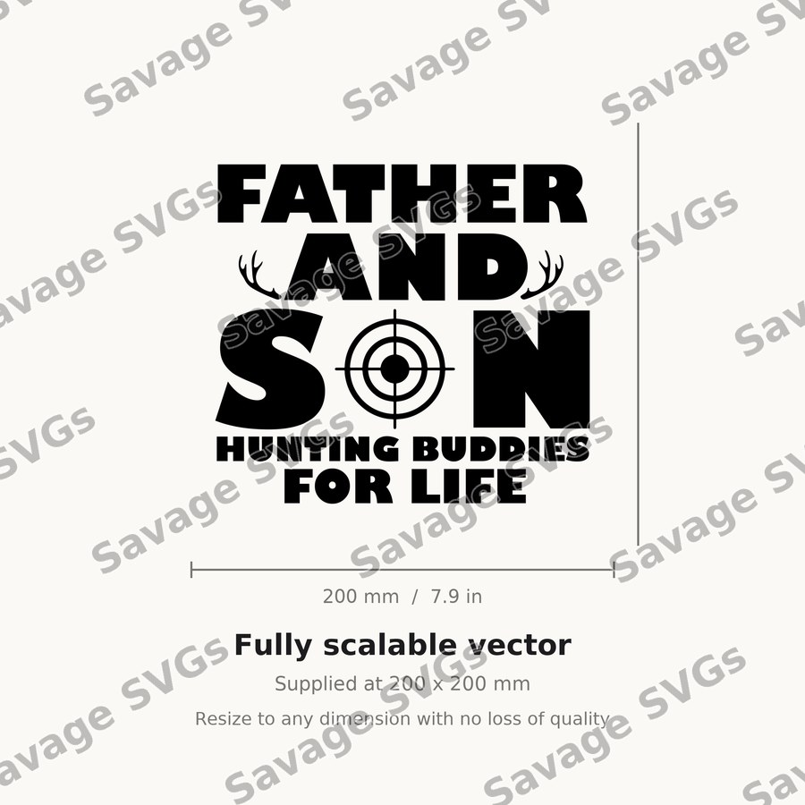 Father And Son Hunting