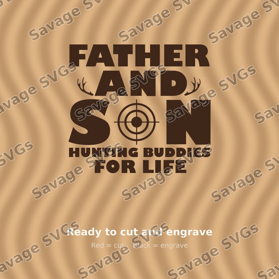 Father And Son Hunting