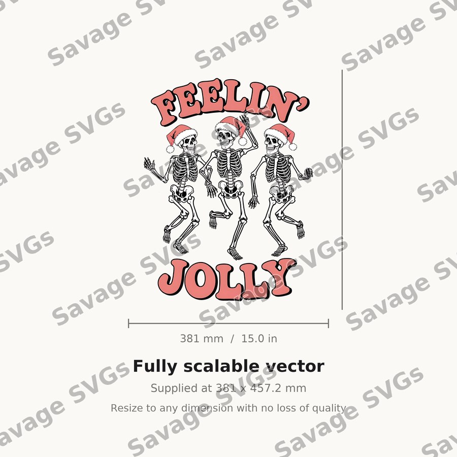 Feelin Jolly Skeletons