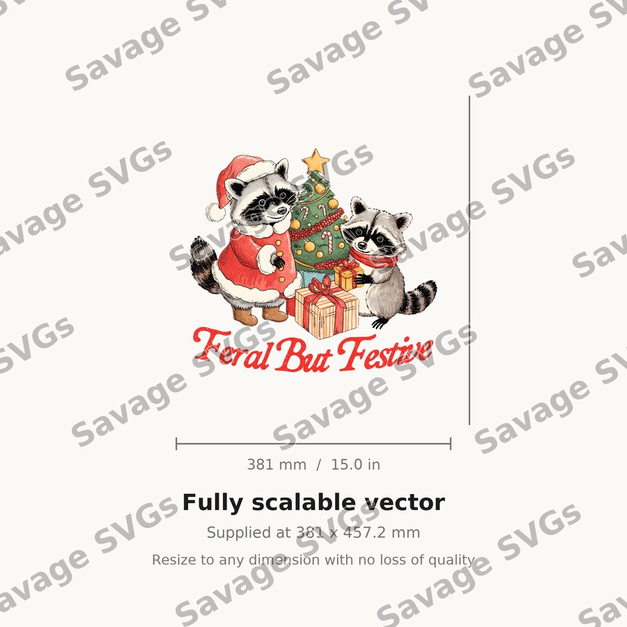 Feral But Festive