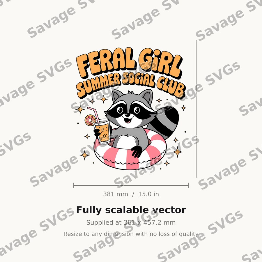 Feral Girl Summer Social Club