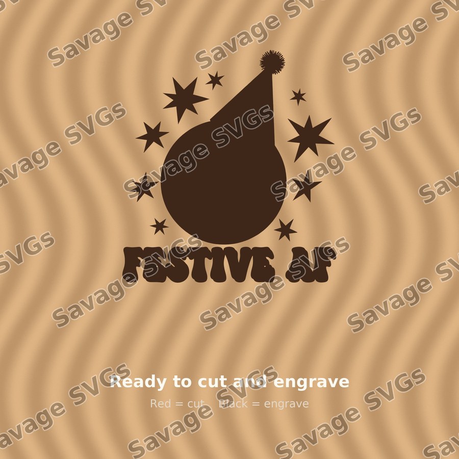 Festive Af Disco Ball
