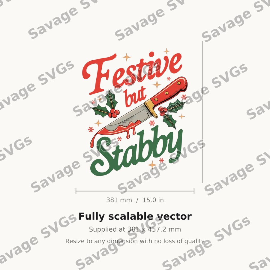 Festive but Stabby