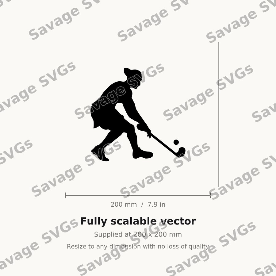 Field Hockey Player