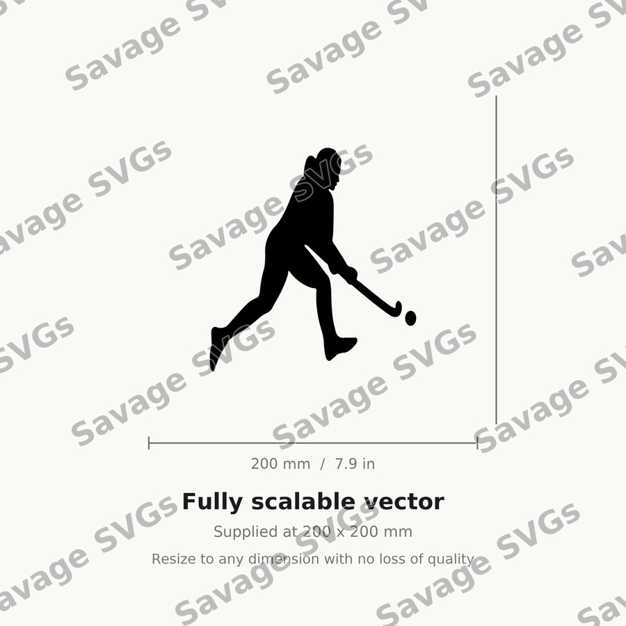 Field Hockey Player