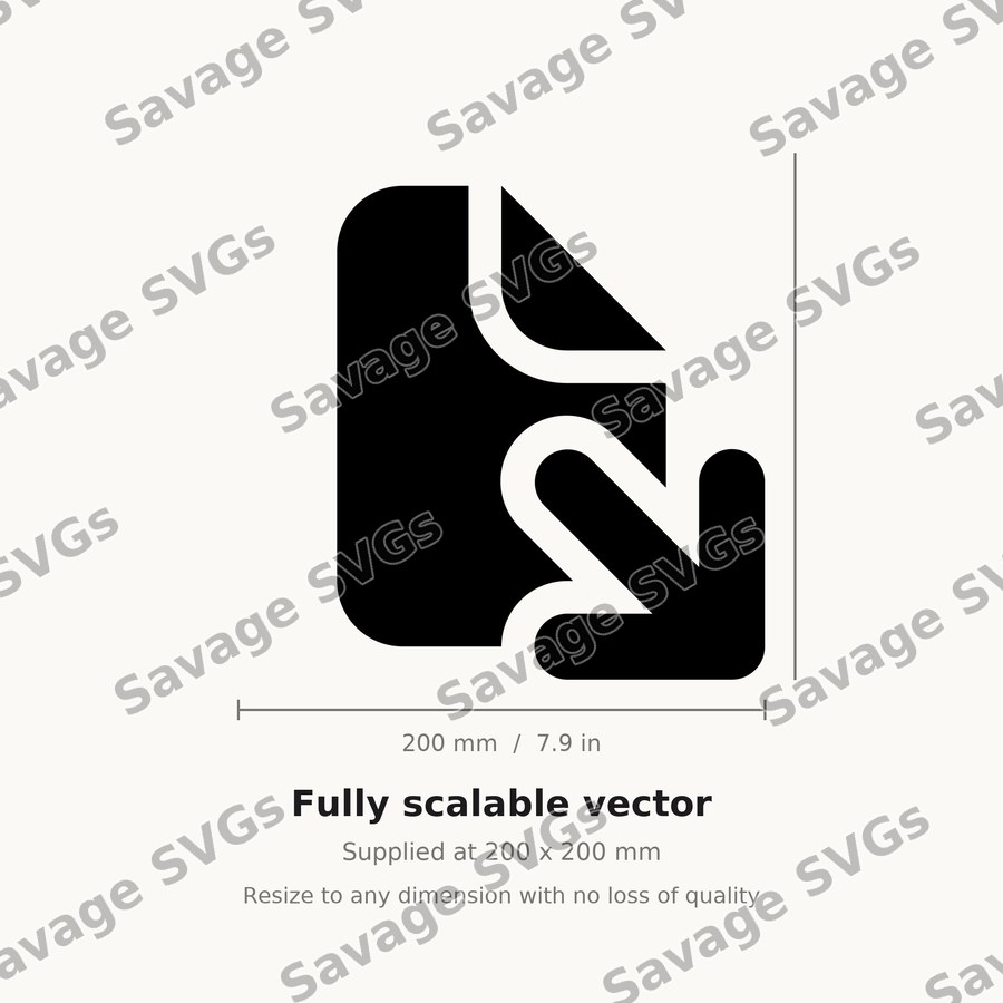File Arrow Down Right