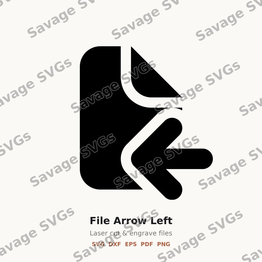 File Arrow Left