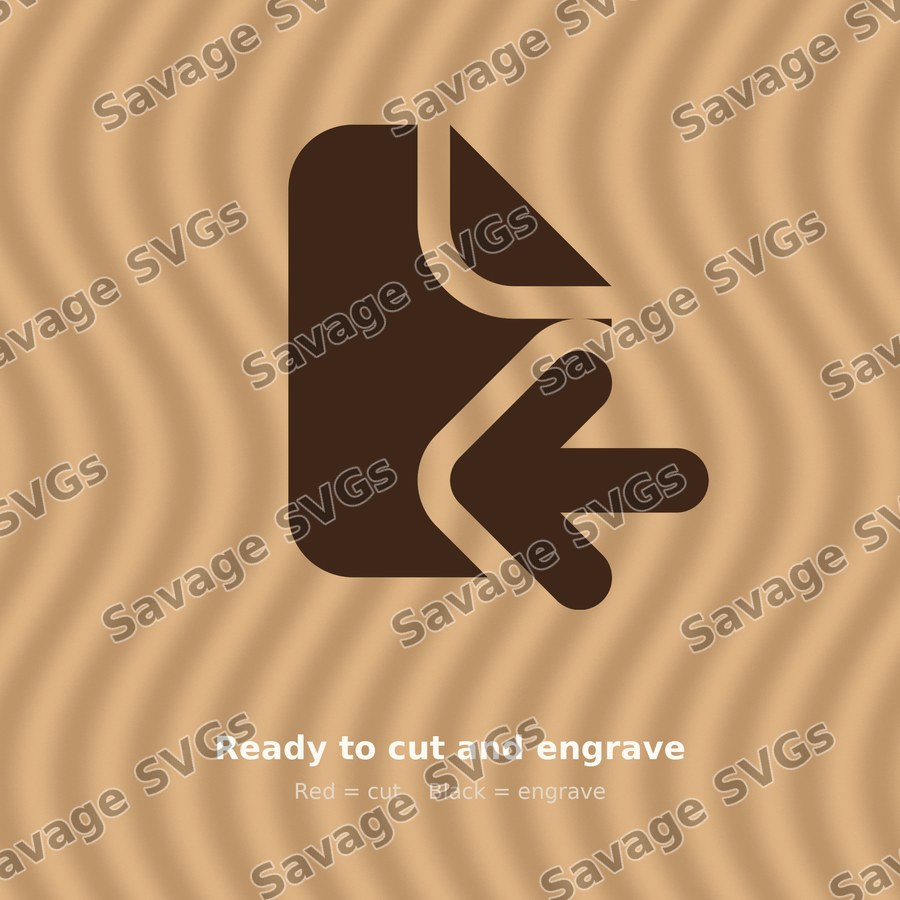 File Arrow Left