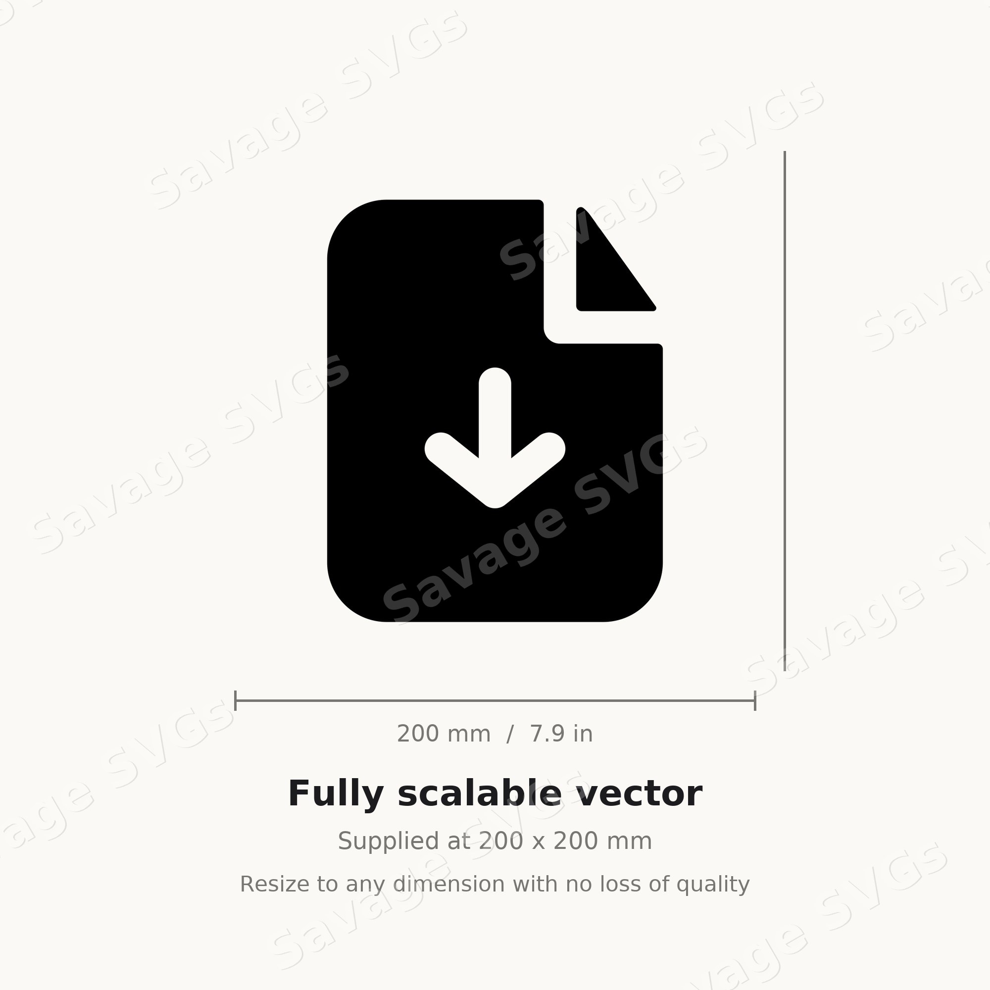 File Download Icon