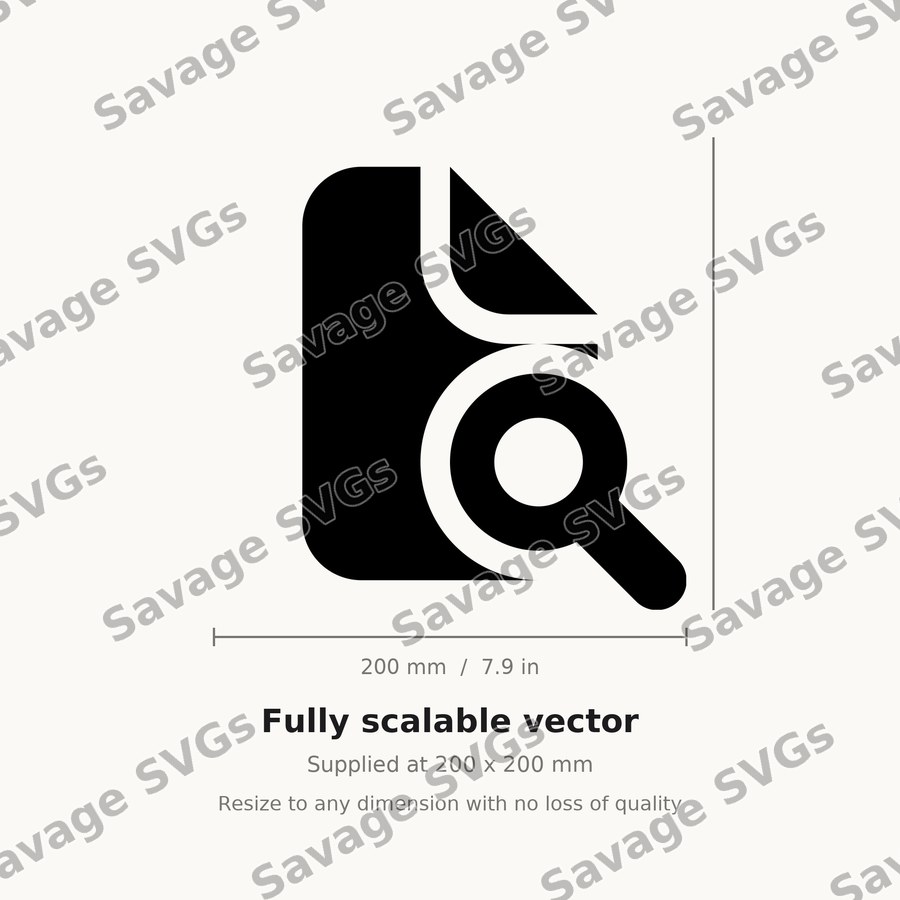 File Magnifying Glass