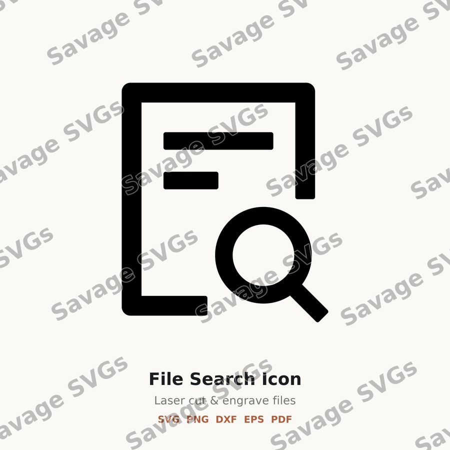 File Search Icon