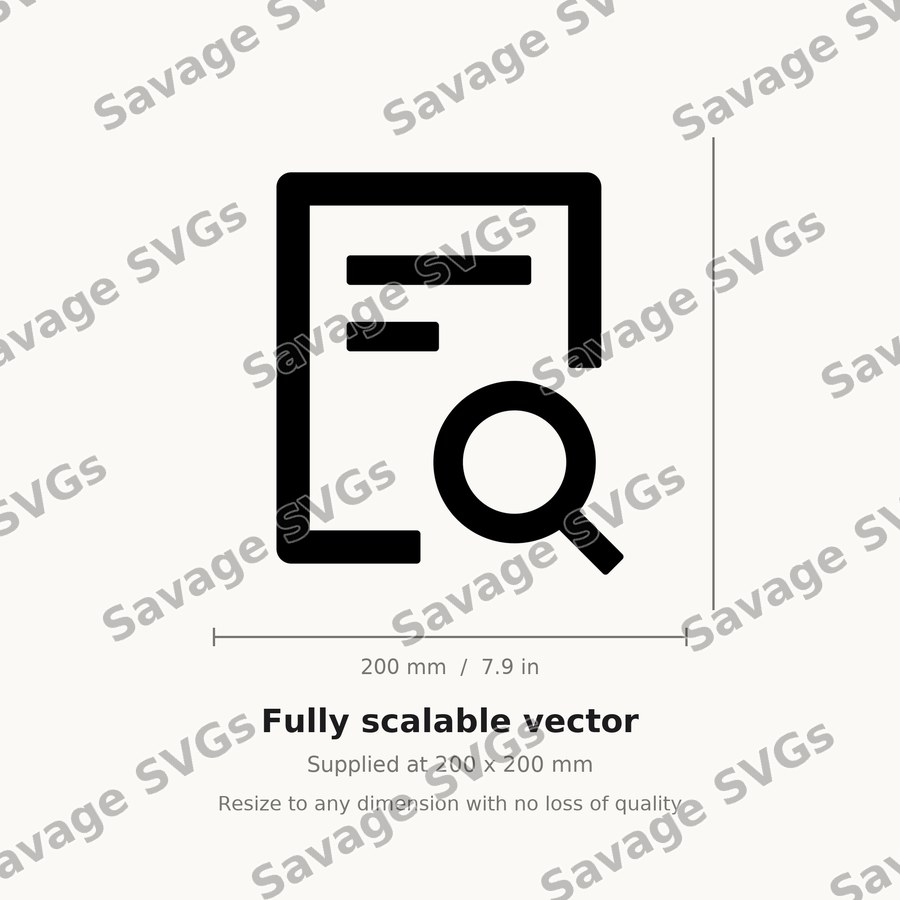 File Search Icon