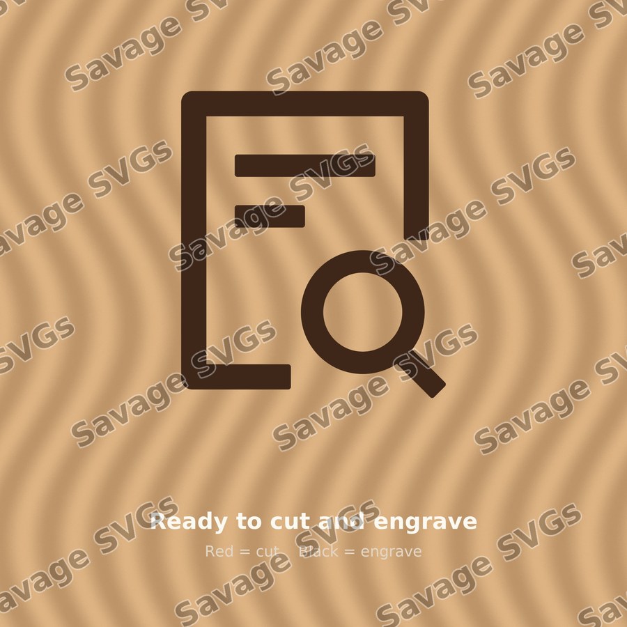 File Search Icon