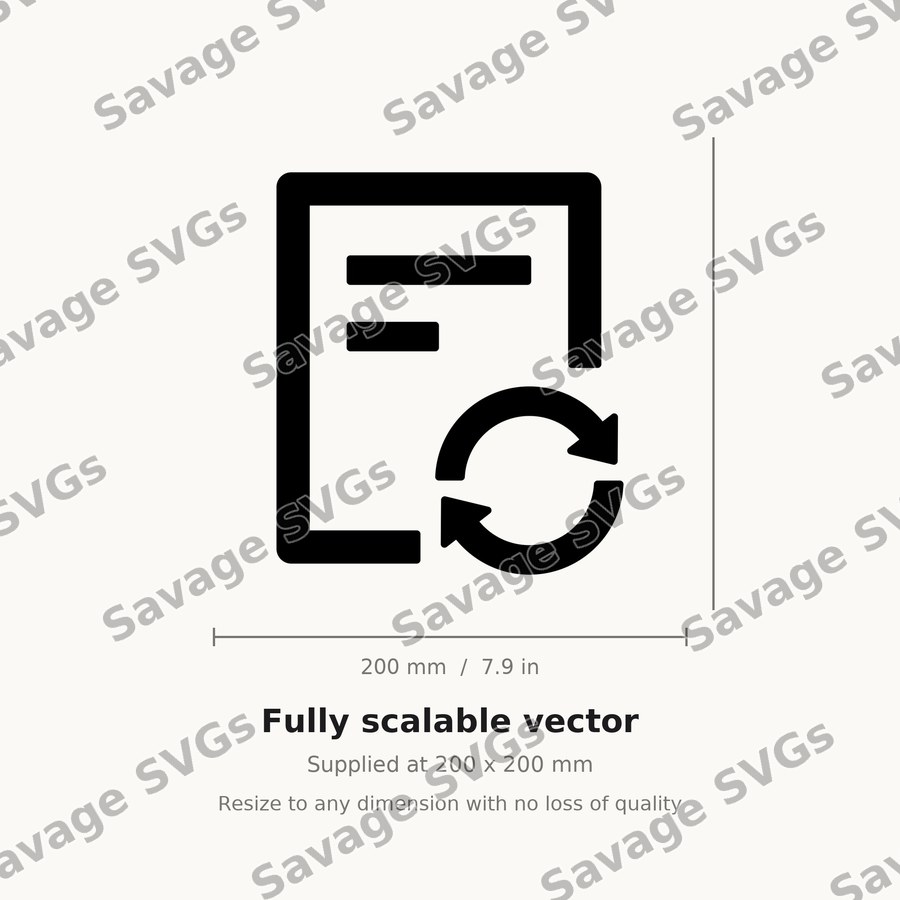 File Sync Icon