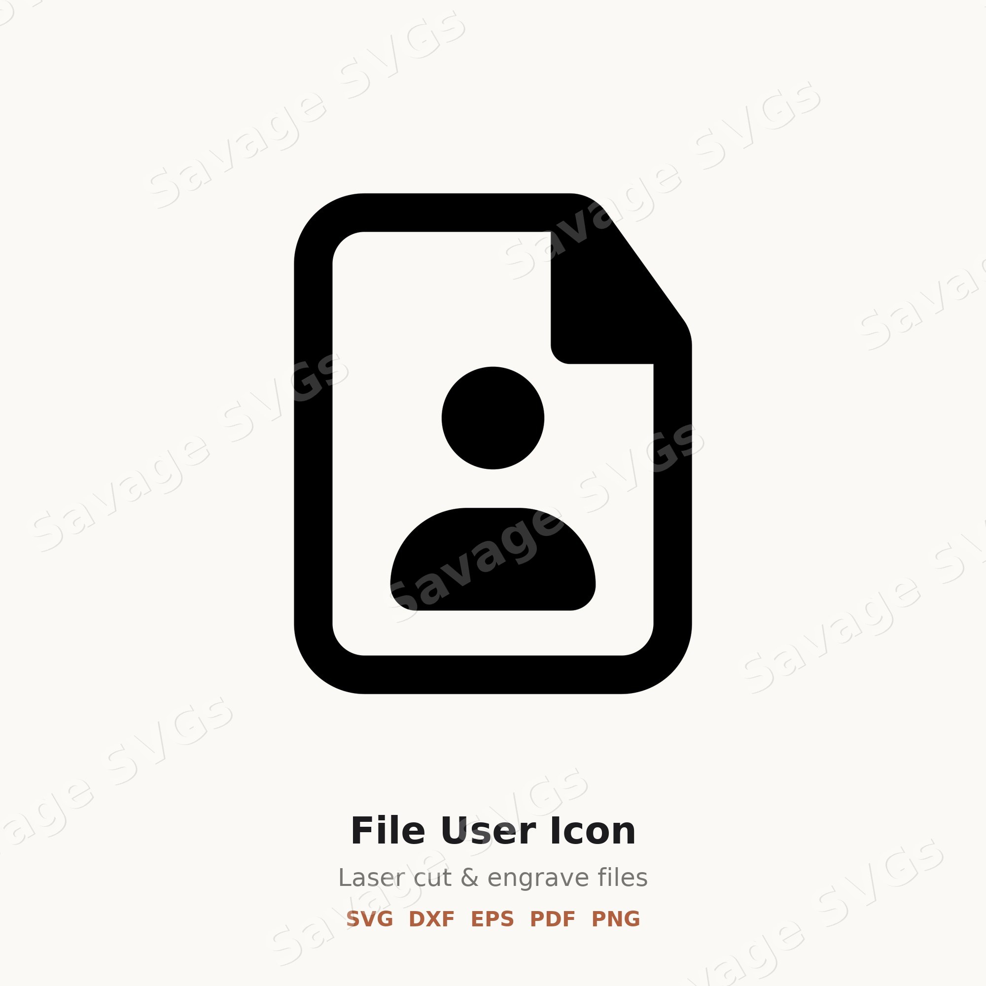 File User Icon