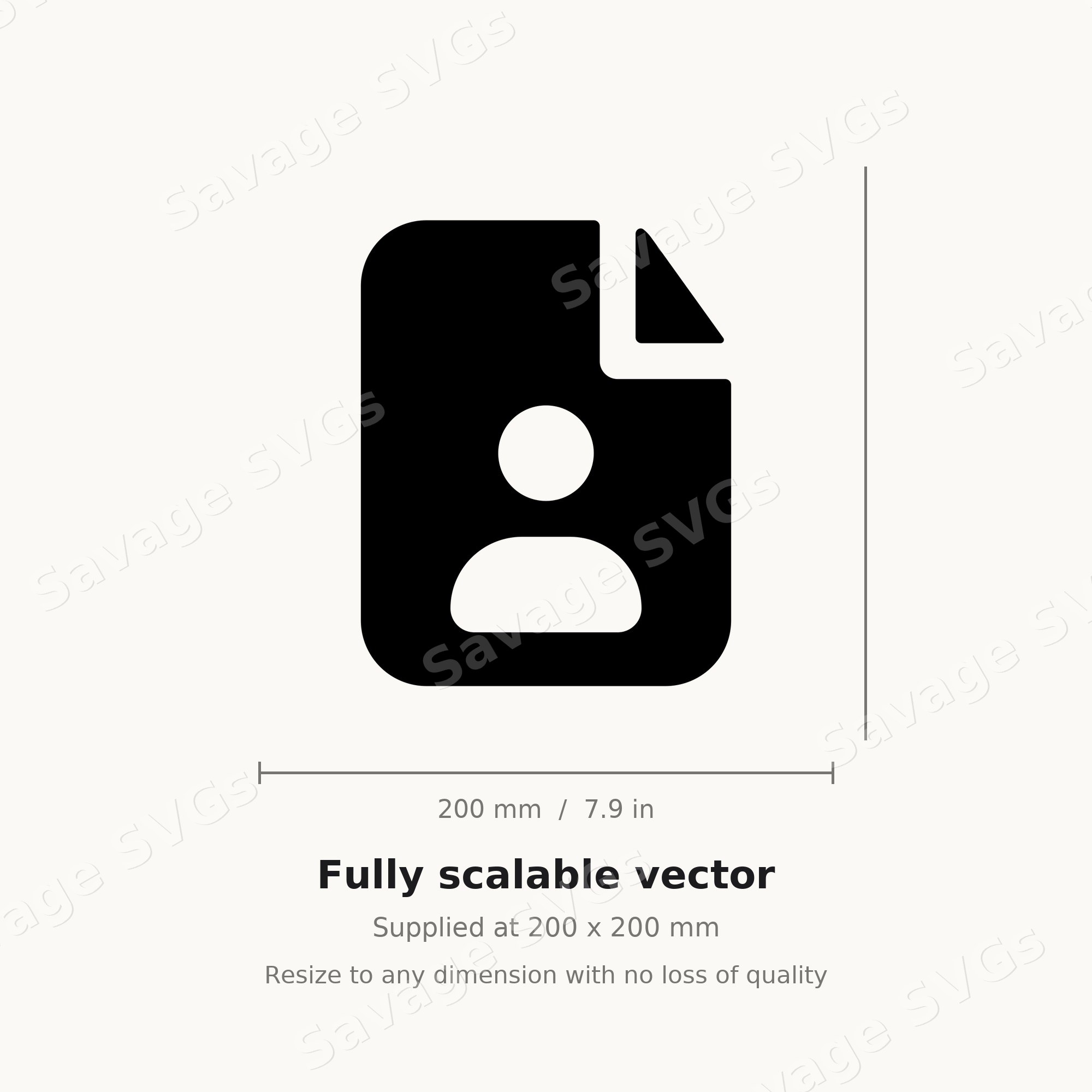 Document User Icon