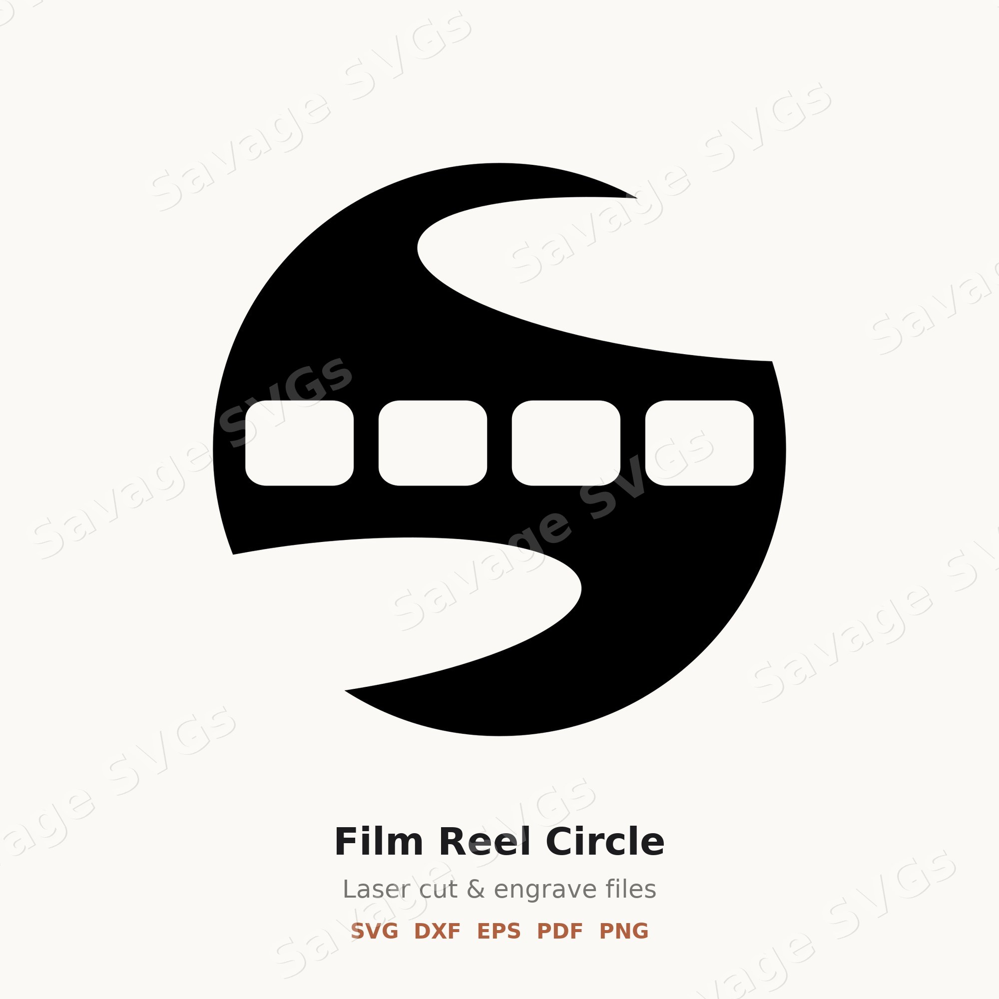 Film Reel Circle