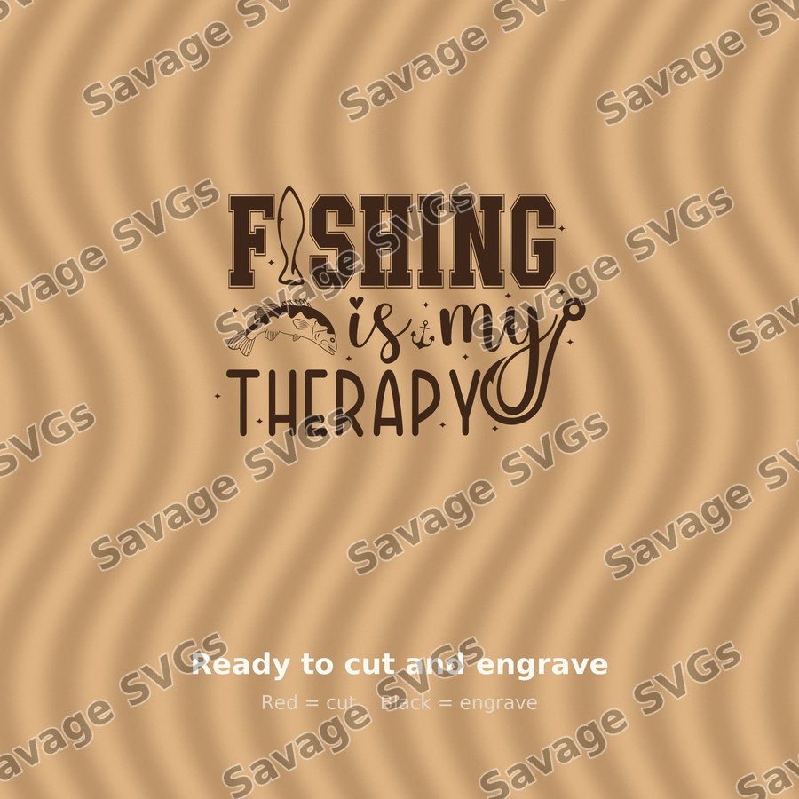 Fishing Is My Therapy