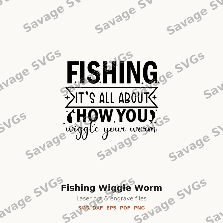 Fishing Wiggle Worm