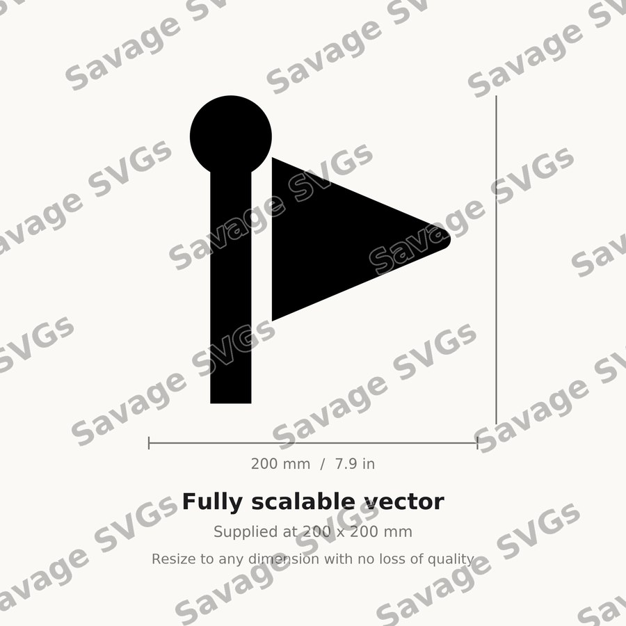 Flag Triangular