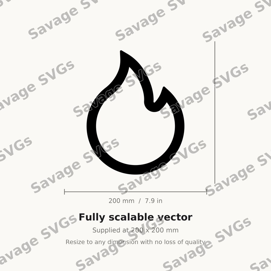 Flame Icon