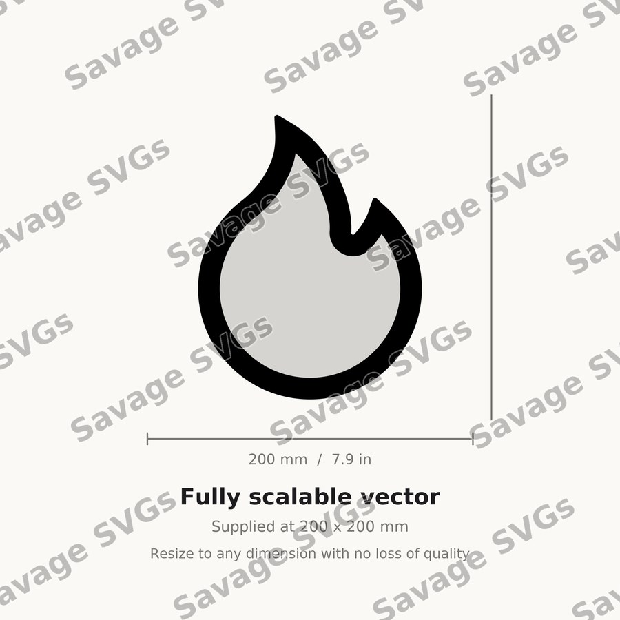 Flame Icon