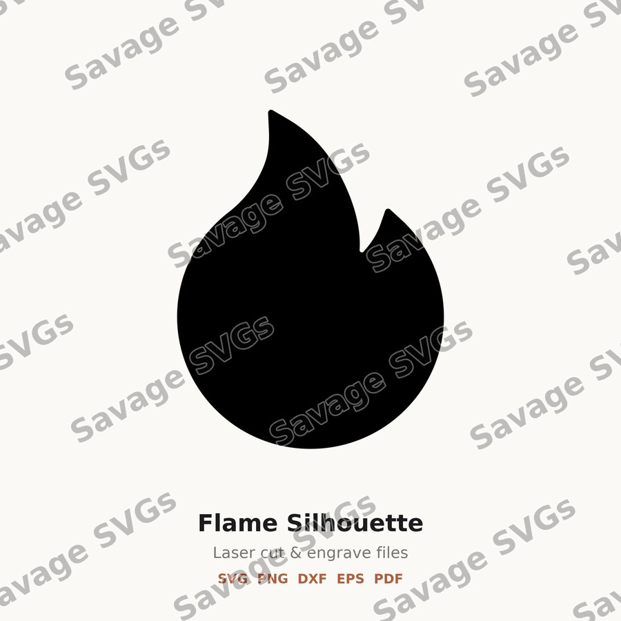 Flame Silhouette