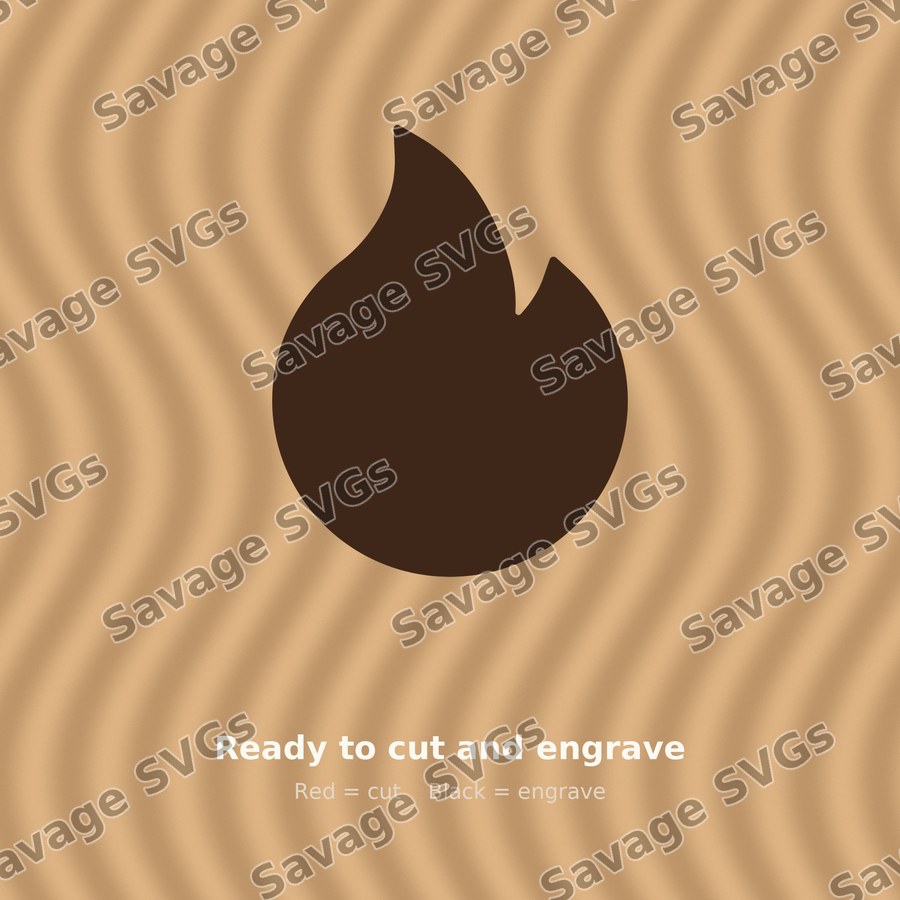 Flame Silhouette