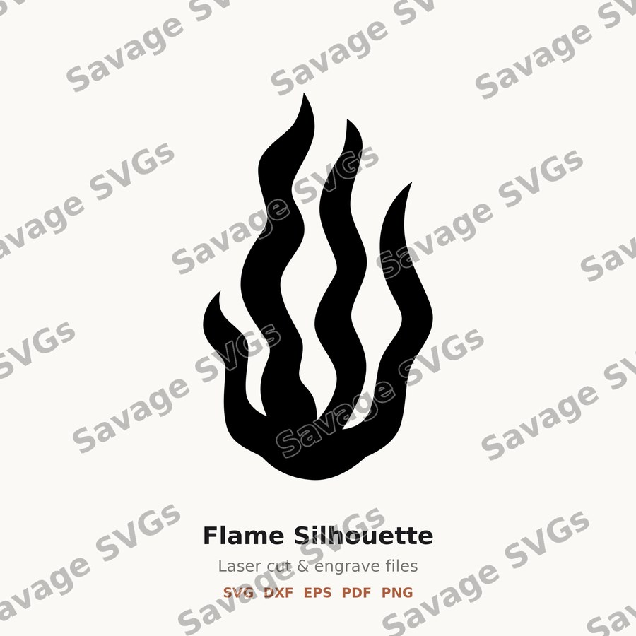 Flame Silhouette