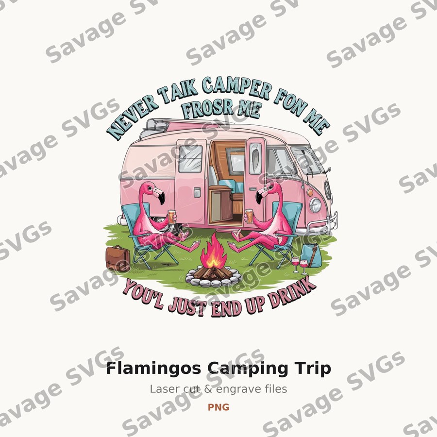 Flamingos Camping Trip
