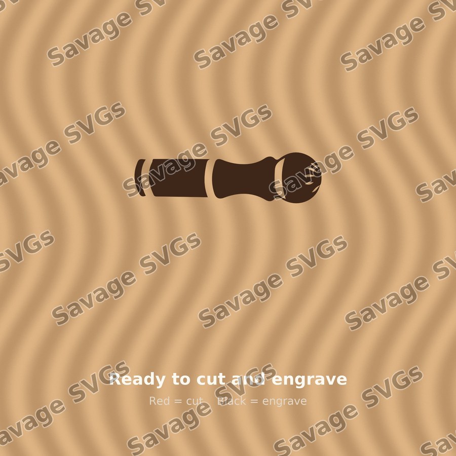 Flashlight Silhouette