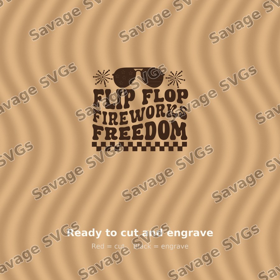Flip Flop Fireworks Freedom