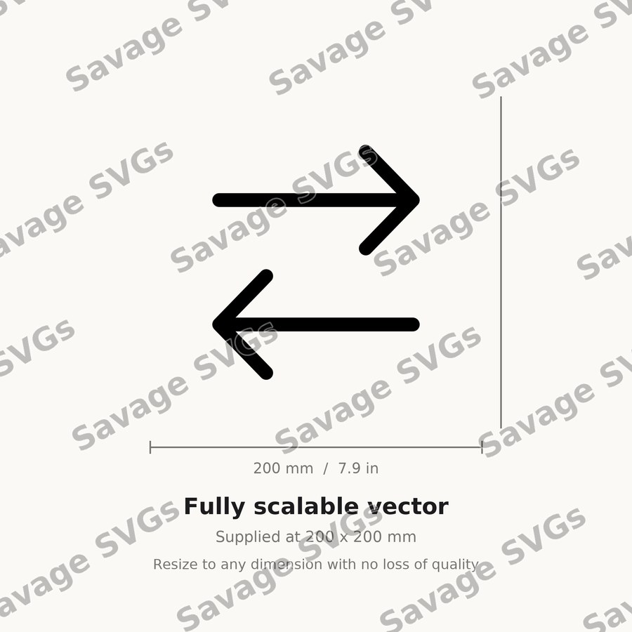 Flip Horizontal Outline