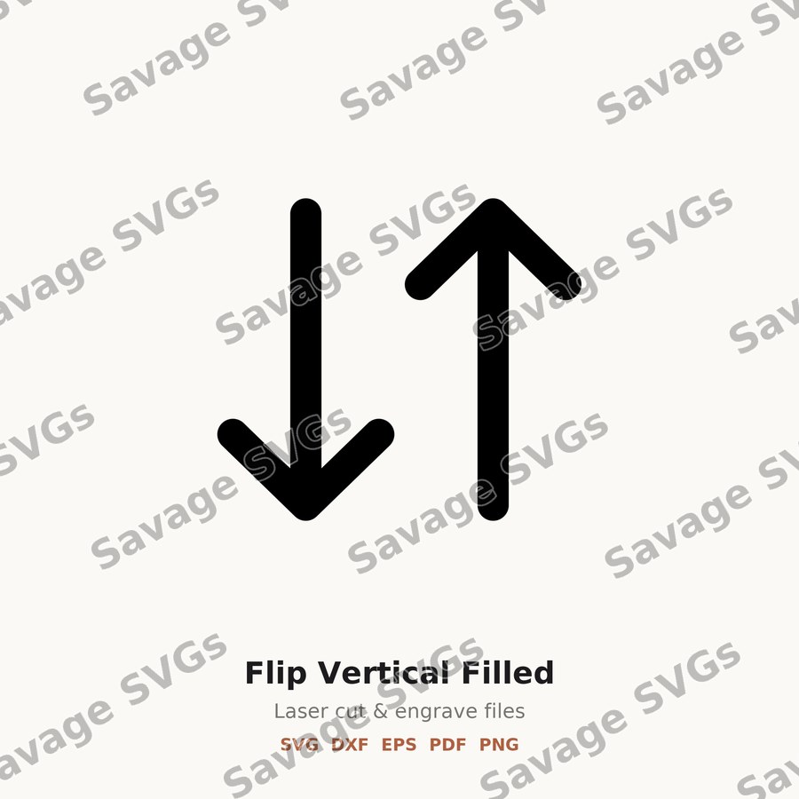 Flip Vertical Filled
