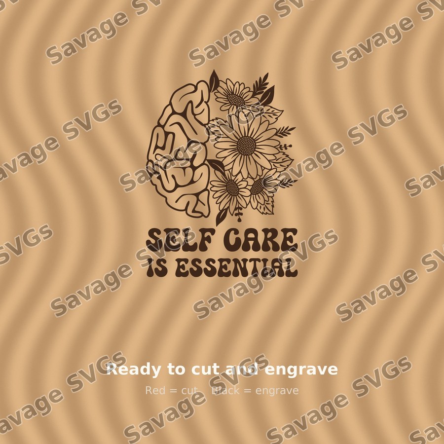 Floral Brain Self Care