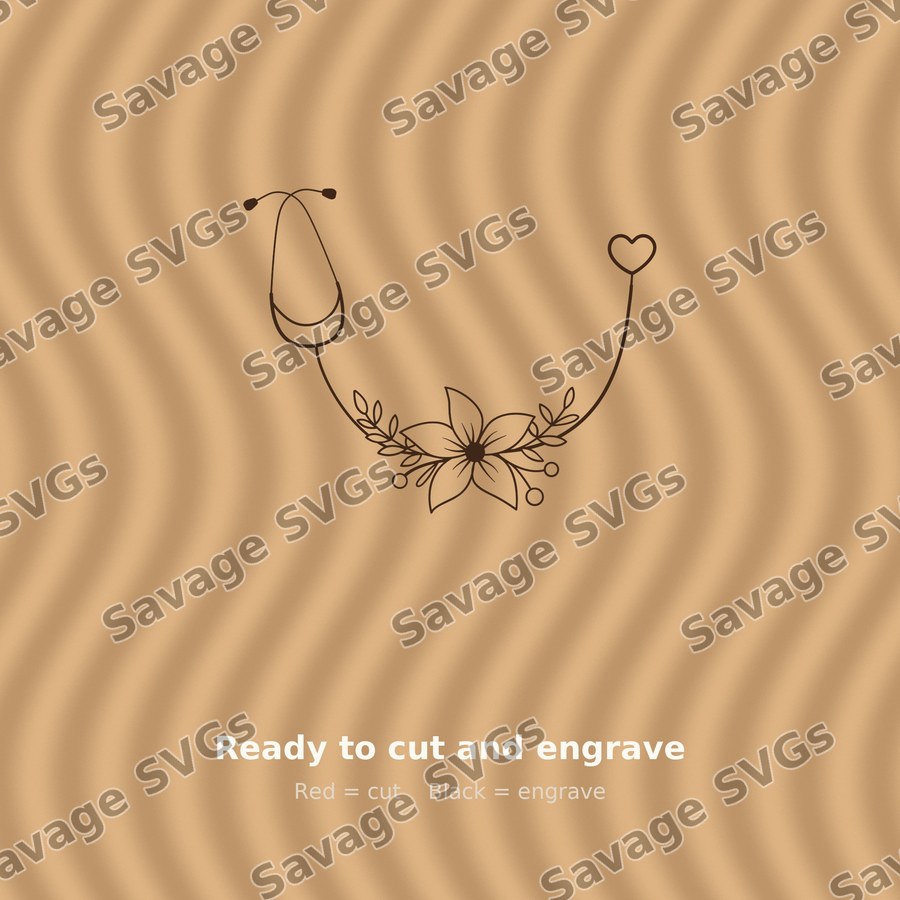 Floral Stethoscope