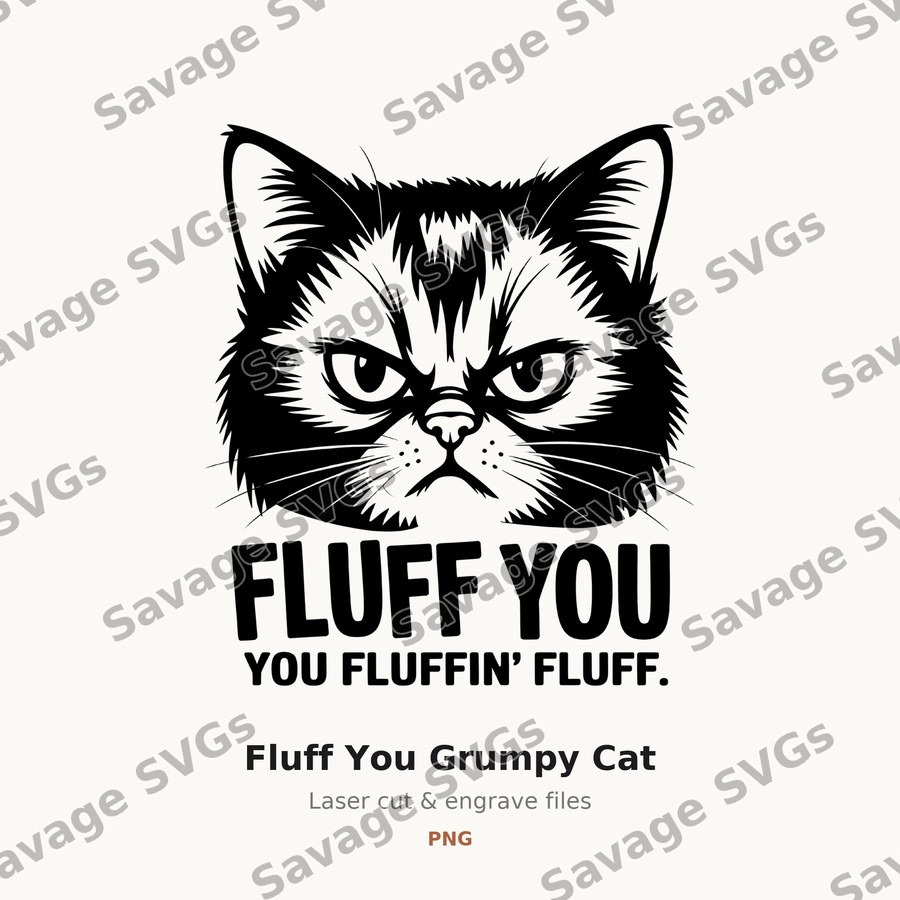 Fluff You Grumpy Cat