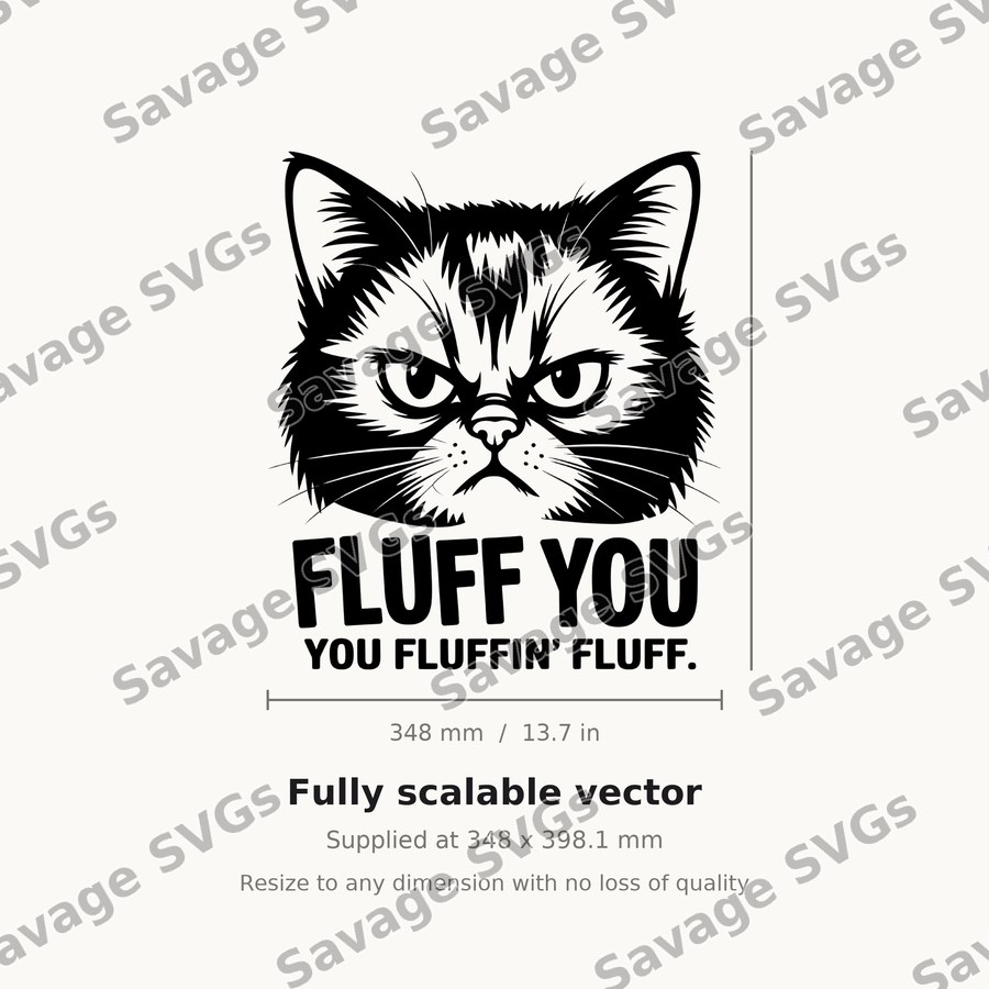 Fluff You Grumpy Cat