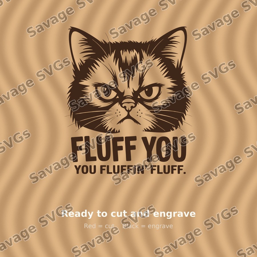 Fluff You Grumpy Cat