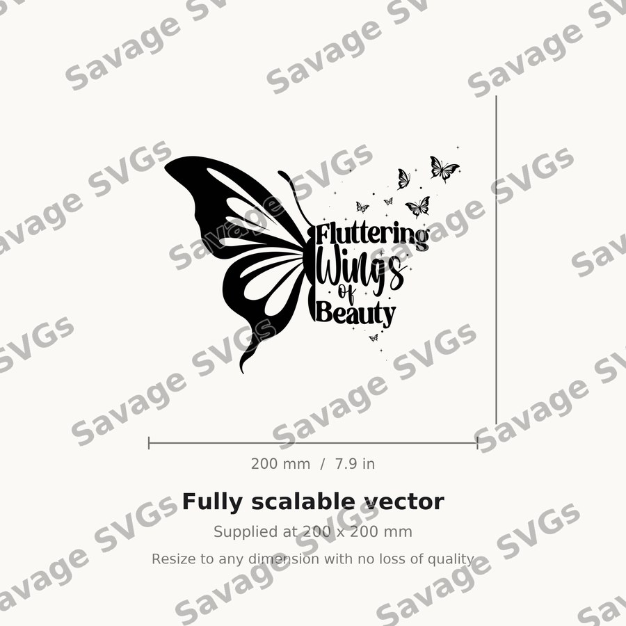 Fluttering Wings Of Beauty