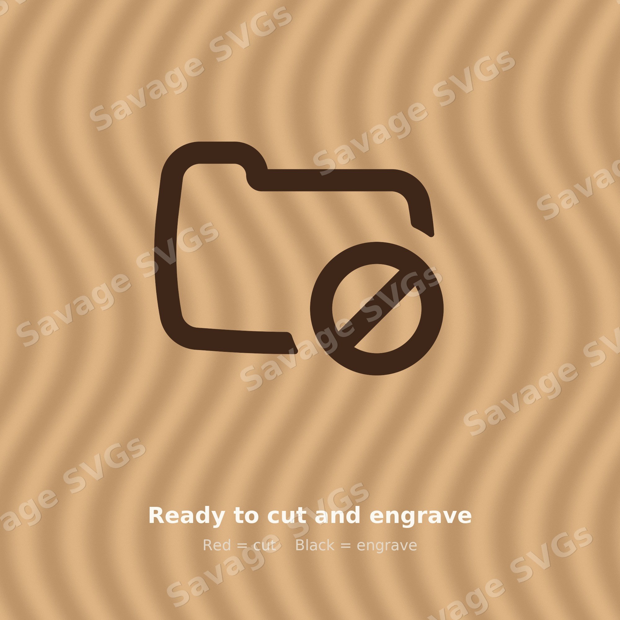 Blocked Folder Icon
