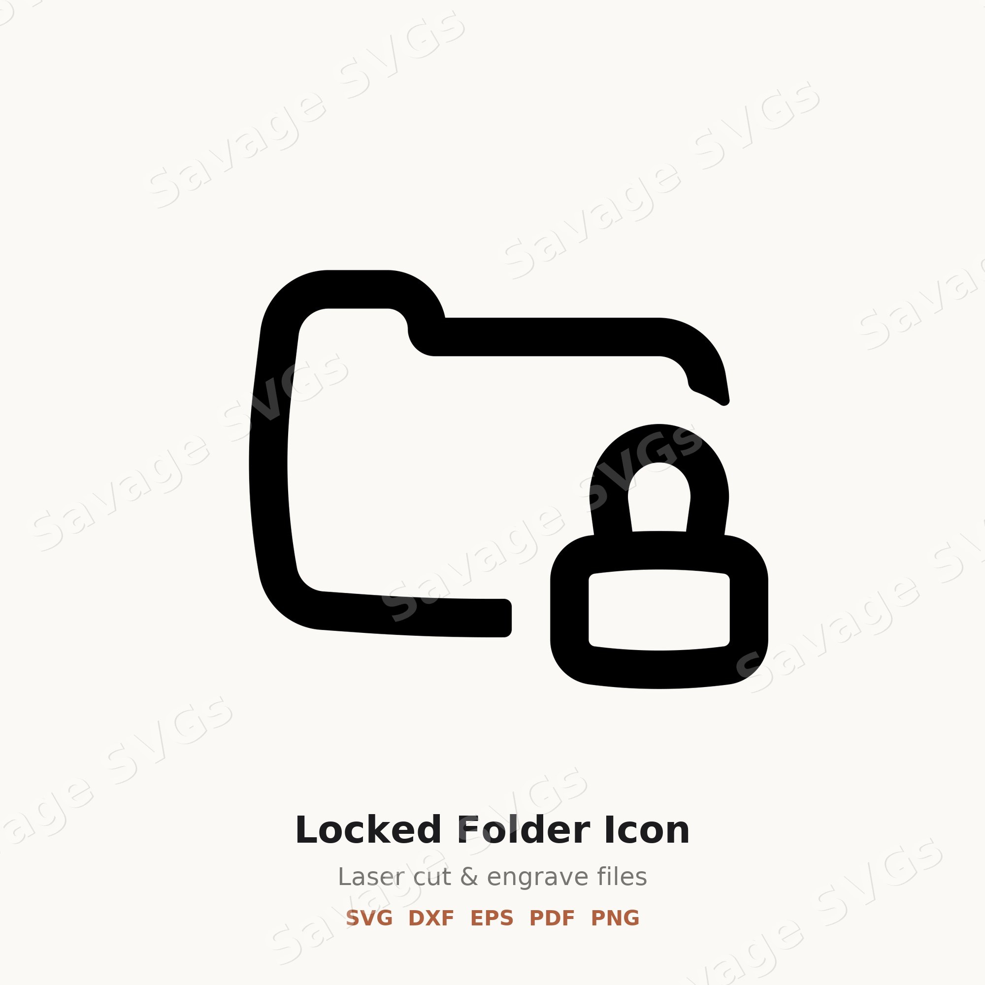 Locked Folder Icon