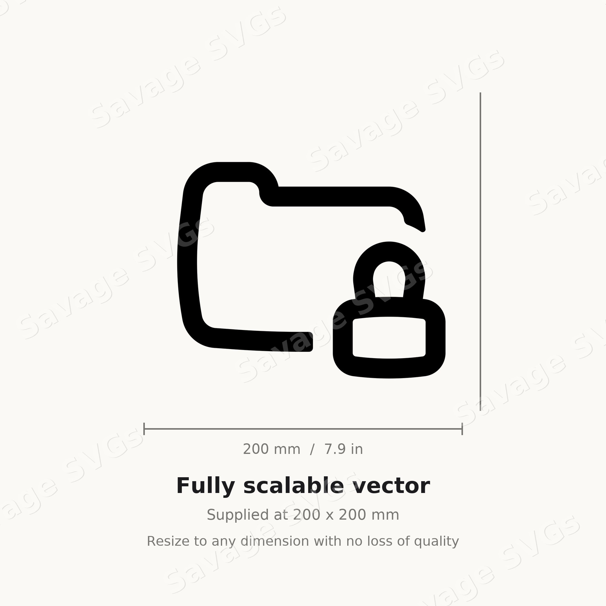 Locked Folder Icon