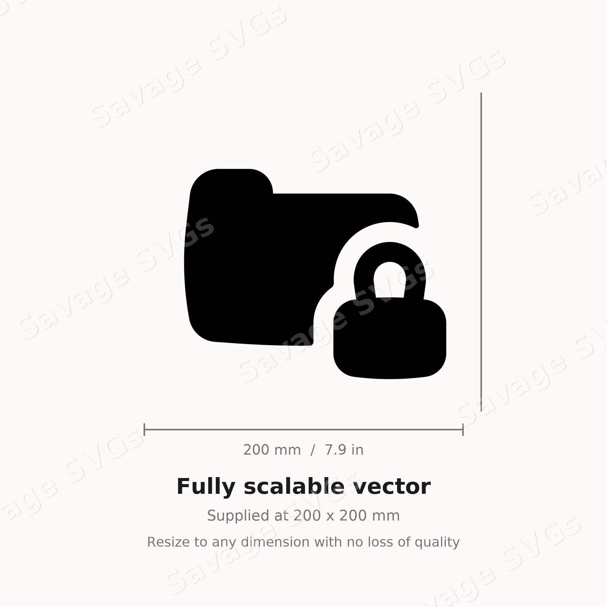 Locked Folder Icon