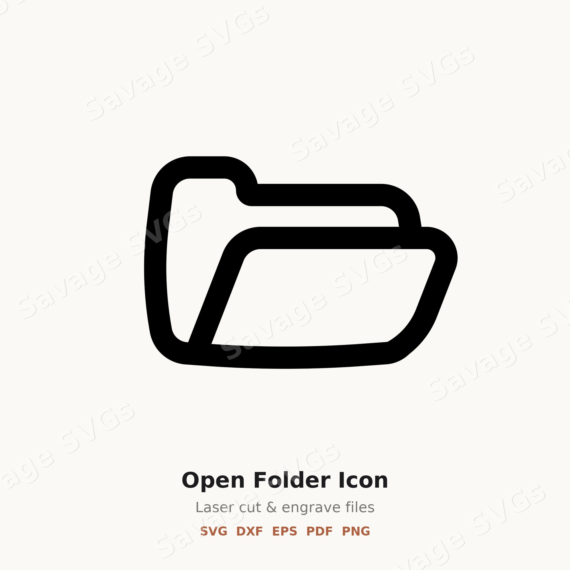 Open Folder Icon